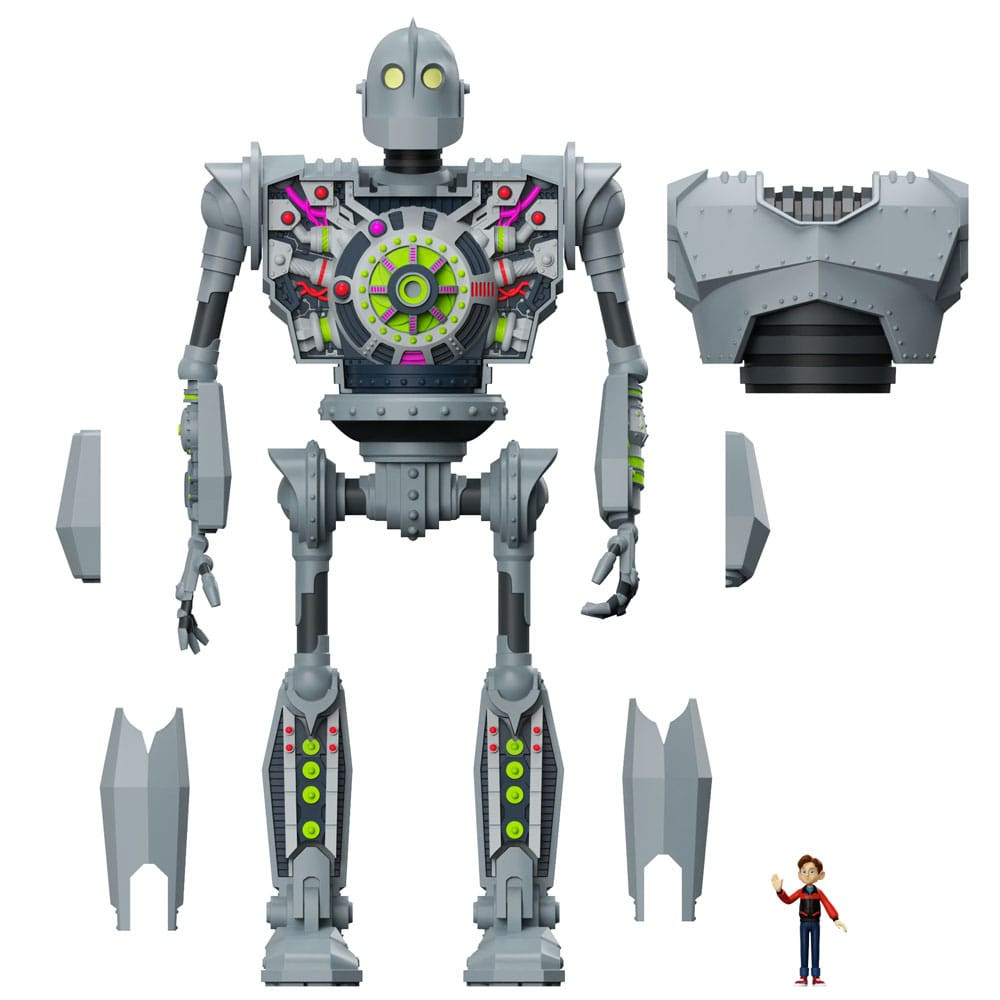 El Gigante de Hierro Figura Super Cyborg Iron Giant (Full Color) 28 cm