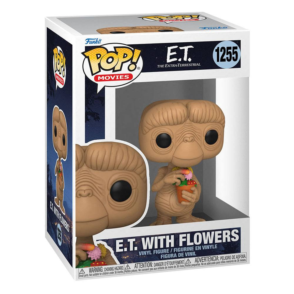 E.T. El Extraterrestre POP! Vinyl Figura E.T. w/ flowers 9 cm