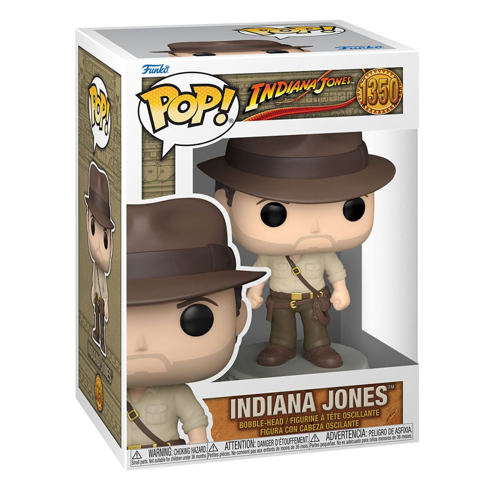 Indiana Jones Figura POP! Movies Vinyl Indiana Jones 9 cm