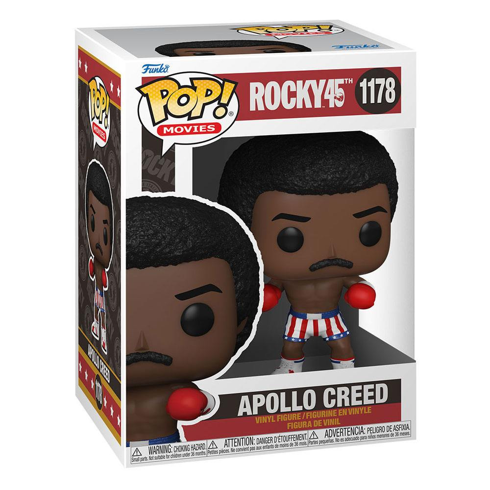 Rocky Figura POP! Movies Vinyl 45th Anniversary Apollo Creed 9 cm