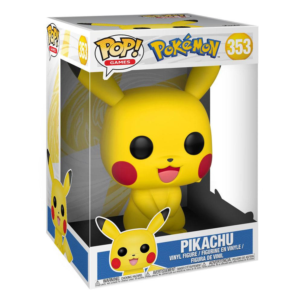 Pokemon Figura Super Sized POP! Games Vinyl Pikachu 25 cm