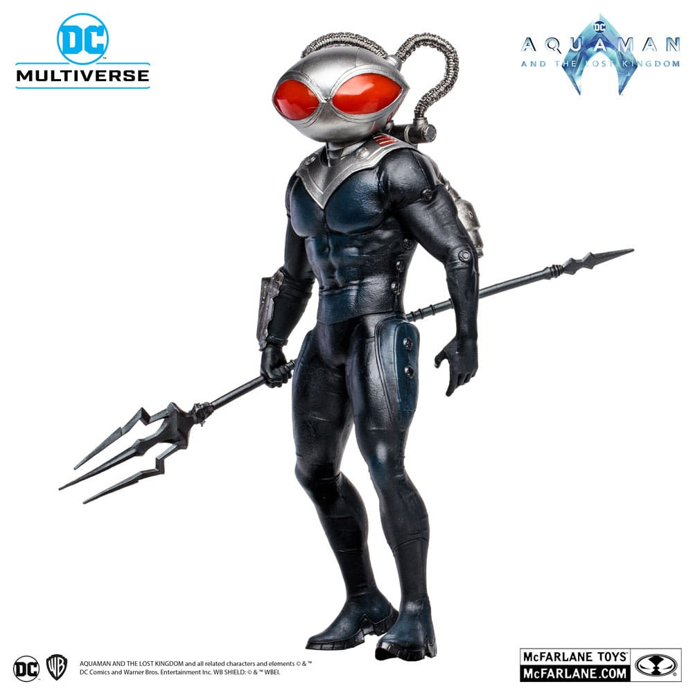 Aquaman y el Reino Perdido Figura Megafig DC Multiverse Black Manta 30 cm