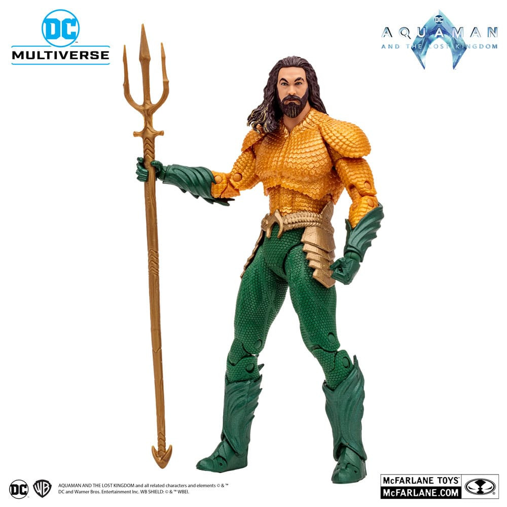 Aquaman y el Reino Perdido Figura DC Multiverse Aquaman 18 cm