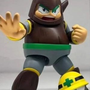 Mega Man Figuras Wood Man 11 cm