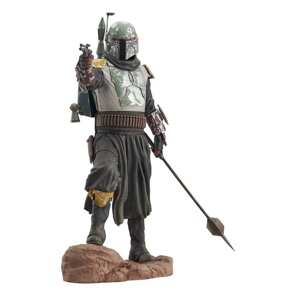 BOBA FETT ESTATUA RESINA 30 CM SW THE MANDALORIAN SW MILESTONES 1/6 SCALE