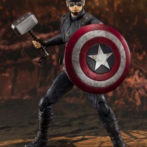 Vengadores: Endgame Figura SH Figuarts Captain America (Final Battle) 15 cm
