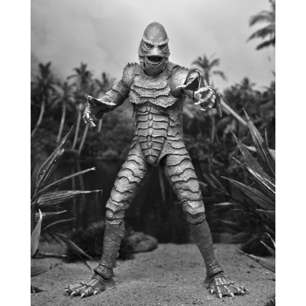 ULTIMATE CREATURE FROM THE BLACK LAGON (B&W) UNIVERSAL MONSTERS NECA