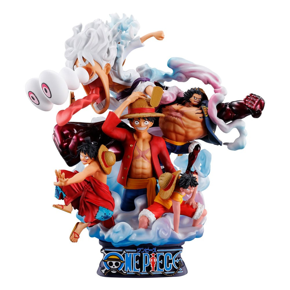 LUFFY SPECIAL ONE PIECE PETITRAMA DX LOGBOX RE BIRTH VOL. 02 MEGAHOUSE
