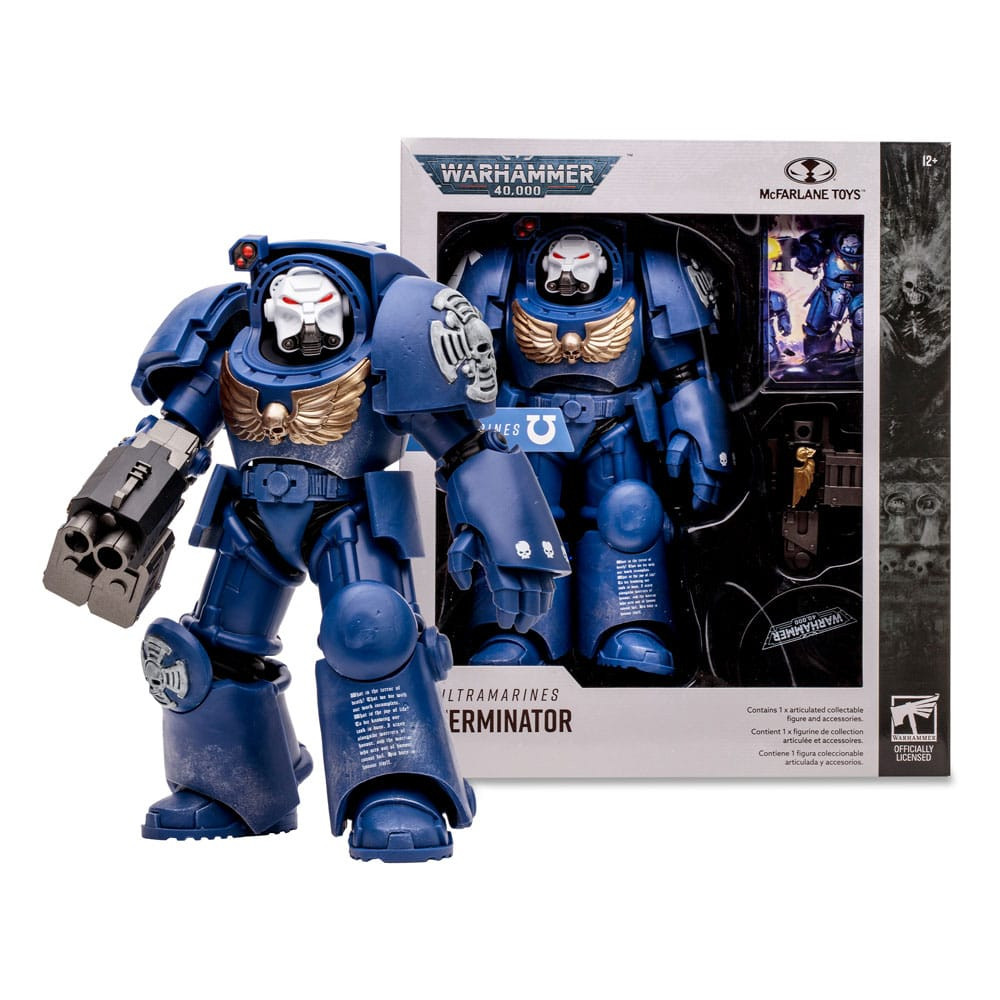 Ultramarine Terminator Megafigs Warhammer 40k Mcfarlane Toys