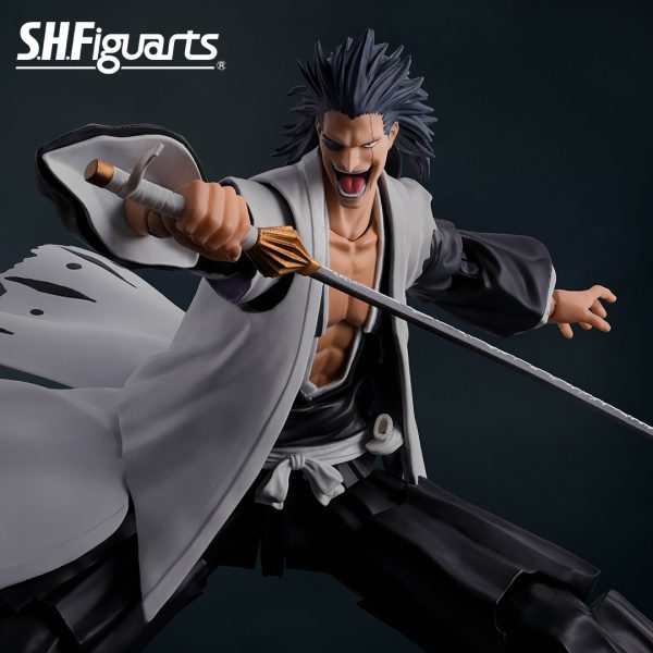 KENPACHI ZARAKI BLEACH THOUSAND-YEAR BLOOD WAR SH FIGUARTS - Imagen 6