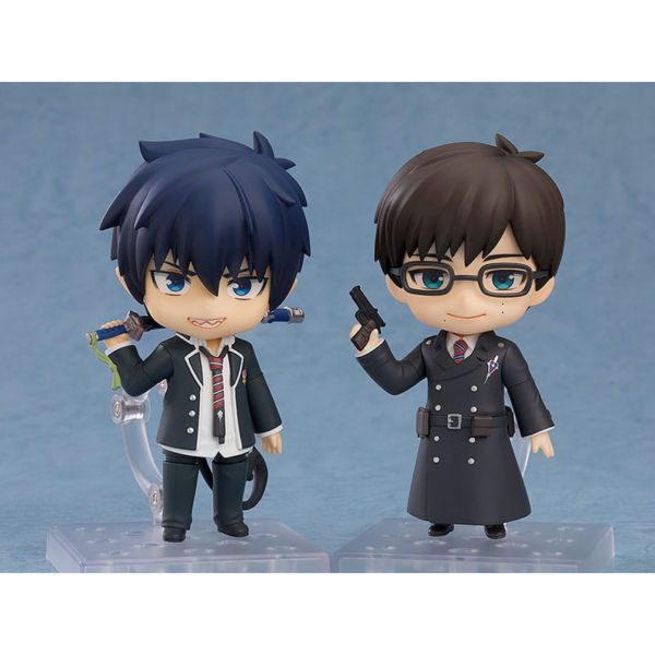 Figuras Blue Exorcist Figura articulada de la línea "Nendoroid", tamaño aprox. 10 cm. Viene con acesorios en una caja con ventana.