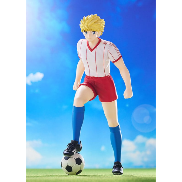 Estatuas Capitán Tsubasa Estatua de Captain Tsubasa´, fabricada en PVC, tamaño aprox. 16 cm. Viene en una caja con ventana.