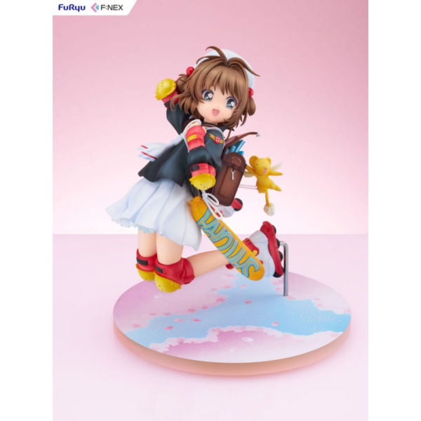 Estatuas Cardcaptor Sakura Una fantastica estatua de "Nachoneko". Fabricada en plástico, mide 17 cm. Viene en una caja con ventana.