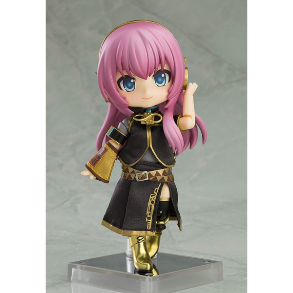 Figuras Vocaloid Figura articulada de la línea "Nendoroid Doll", tamaño aprox. 14 cm. Viene con ropa de tela en una caja con ventana.