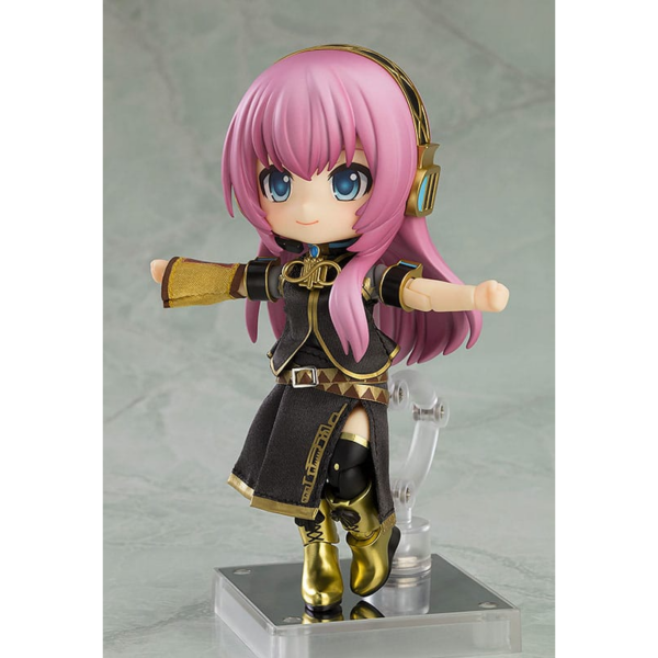 Figuras Vocaloid Figura articulada de la línea "Nendoroid Doll", tamaño aprox. 14 cm. Viene con ropa de tela en una caja con ventana.