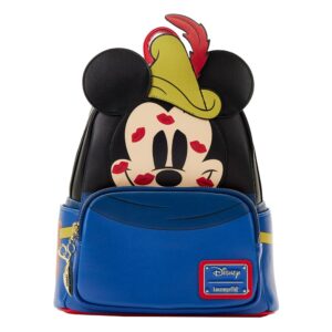 Bolsas y Mochilas Mickey Mouse - Mochila de alta calidad - Licencia oficial - Material: poliéster / cuero PU - Dimensiones: 23 x 27 x 11 cm