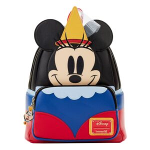 Bolsas y Mochilas Minnie Mouse - Mochila de alta calidad - Licencia oficial - Material: poliéster / cuero PU - Dimensiones: 23 x 27 x 11 cm