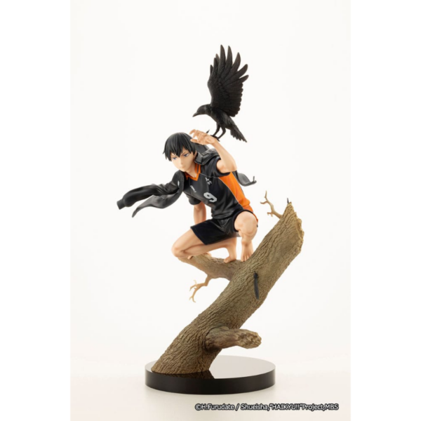 Estatuas Haikyu!! Estatua de ´Haikyu!! ´ con accesorios, tamaño aprox. 29 cm. Modelo de la línea ARTFX J de Kotobukiya.