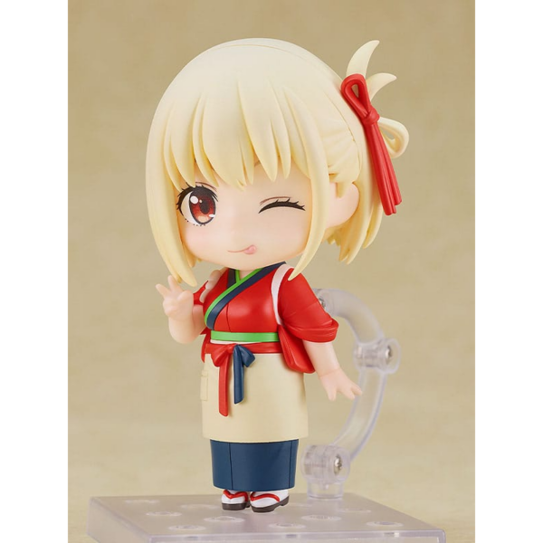 Figuras Lycoris Recoil Figura articulada de la línea "Nendoroid", tamaño aprox. 10 cm. Viene con acesorios en una caja con ventana.