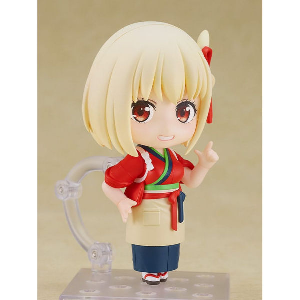 Figuras Lycoris Recoil Figura articulada de la línea "Nendoroid", tamaño aprox. 10 cm. Viene con acesorios en una caja con ventana.