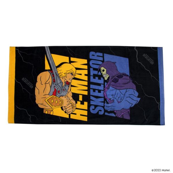 Toallas Masters of the Universe - Toalla de alta calidad - Licencia oficial - Material: 100% algodón - Dimensiones: 140 x 70 cm