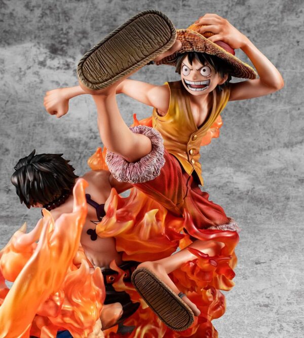 Estatuas One Piece Estatua fabricada en PVC de la serie ´One Piece´. Modelo de la línea ´P.O.P NEO-Maximum´ de MegaHouse, tamaño aprox. 25 cm.