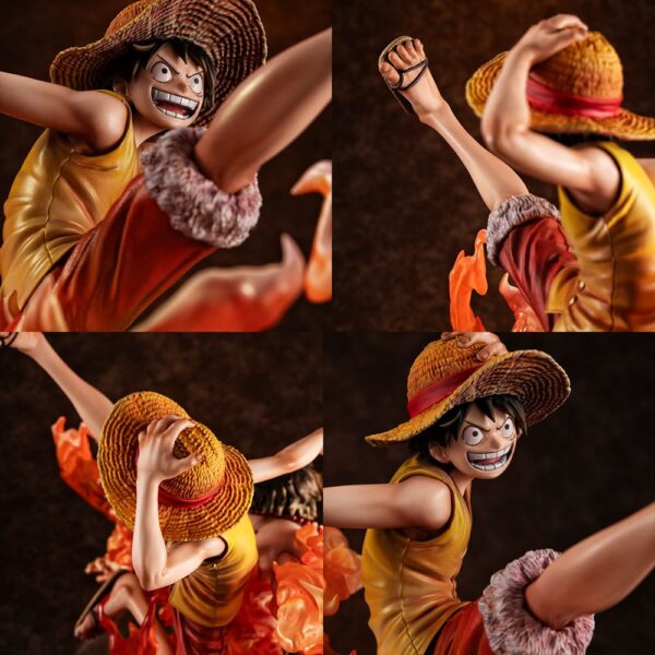 Estatuas One Piece Estatua fabricada en PVC de la serie ´One Piece´. Modelo de la línea ´P.O.P NEO-Maximum´ de MegaHouse, tamaño aprox. 25 cm.