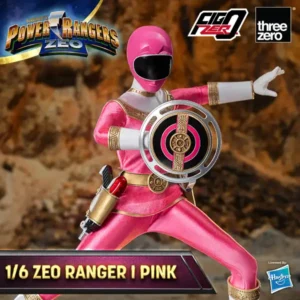 Figuras Power Rangers Figura articulada de ´Power Rangers Zeo´ con accesorios, tamaño aprox. 30 cm. Materiales: PVC, ABS, POM, tela