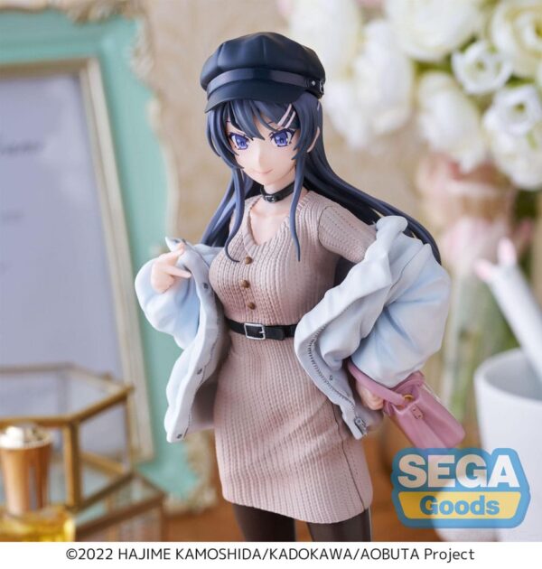 Estatuas Rascal Does Not Dream of Bunny Girl Senpai Estatua de "Rascal Does Not Dream of a Bunny Girl Senpai". Fabricada en PVC, tamaño aprox. 21 cm. Viene con una base.