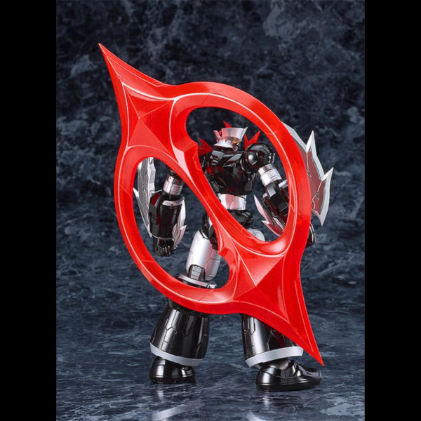 Kit de Modelismo Mazinger El modelo nos llega desde la serie de Good Smile Company 'Moderoid'. No requiere pintado. Viene con accesorios en una caja con ventana.