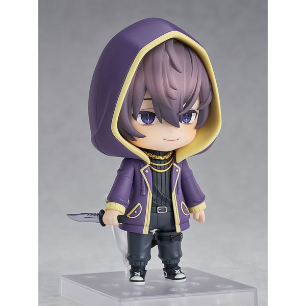 Good Smile Company vuelve a presentar, dentro de la colección Nendoroid, la figura de Shoto. Mide 10 cm y está basada en el "streamer" Shoto, también miembro del grupo de Youtubers "Hanamori". Contiene placas faciales (cara sonriente, enloquecida y sonrojada) y partes opcionales (pieza de capucha intercambiable, cuchillo y orejas de perro).