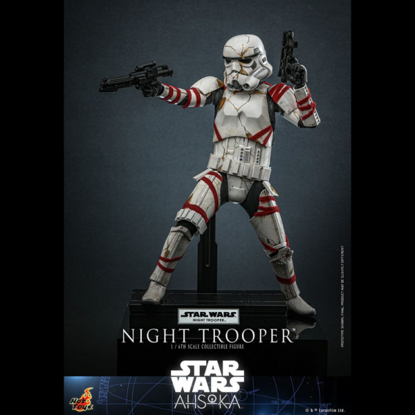 ¡Construye tu colección Star Wars: Ahsoka con la nueva figura coleccionable Night Trooper escala 1/6 hoy!