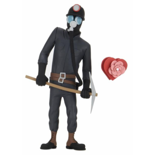 Neca presenta, dentro de su línea de productos Scale Action Figure, a The Minner, el antagonista de la película "My Bloody Valentine". La figura mide unos 15 cm. y está basada en los dibujos animados para la colección Toony Terrors.