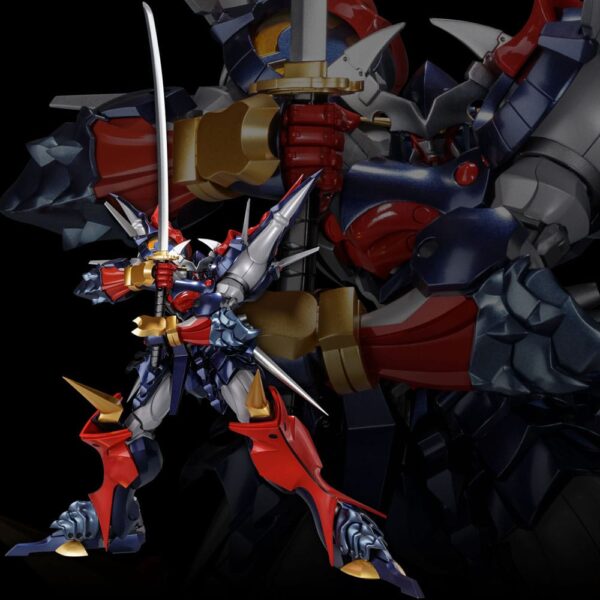 Figuras Super Robot Wars Sentinel nos presenta una nueva línea de figuras articuladas´Riobot´. Figura mide tamaño aprox. 33 cm y viene con muchos accesorios en una caja con ventana. Con iluminación LED.