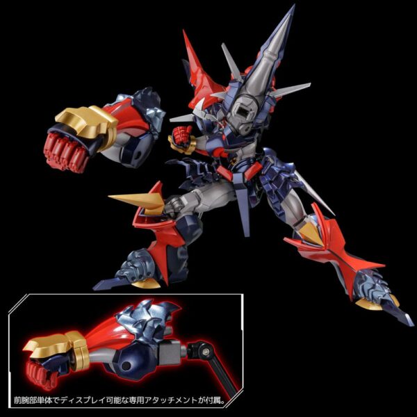 Figuras Super Robot Wars Sentinel nos presenta una nueva línea de figuras articuladas´Riobot´. Figura mide tamaño aprox. 33 cm y viene con muchos accesorios en una caja con ventana. Con iluminación LED.