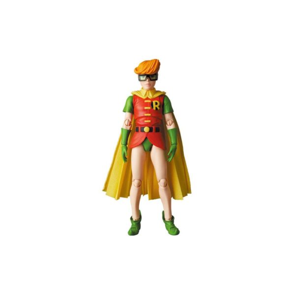 Figuras DC Comics Figuras articuladas de alta calidad de la línea MAF (Miracle Action Figures) de Medicom, tamaño aprox. 11 - 16 cm. Viene con accesorios en una caja con ventana.
