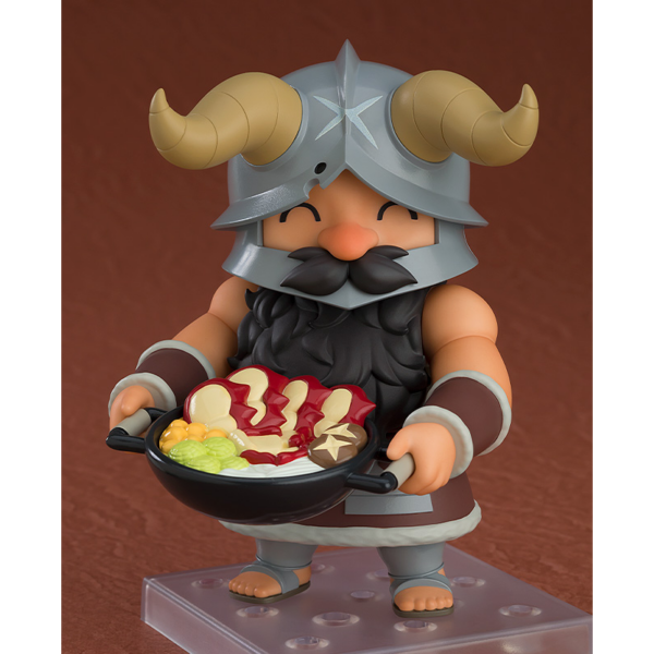 Figura articulada del anime "Delicious in Dungeon" de la línea Nendoroid, tamaño aprox. 10 cm. Viene con accesorios en una caja con ventana.