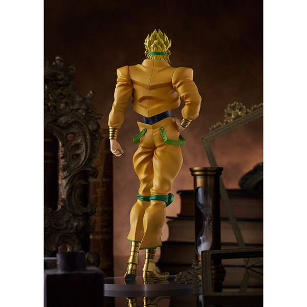 Good Smile Company presenta, dentro de la colección Pop Up Parade, la figura de Dio. Mide 19 cm y está basada en su aspecto en el anime "Jojo's Bizarre Adventure: Stardust Crusaders".