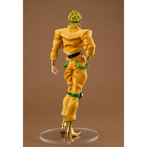 Good Smile Company presenta, dentro de la colección Pop Up Parade, la figura de Dio. Mide 19 cm y está basada en su aspecto en el anime "Jojo's Bizarre Adventure: Stardust Crusaders".