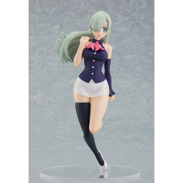 Good Smile Company vuelve a presentar, dentro de la colección Pop Up Parade, la figura de Elizabeth. Está basada en su aspecto en el anime "The Seven Deadly Sins: Dragon's Judgement" y mide 16 cm.