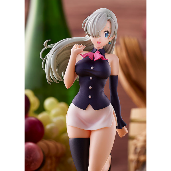 Good Smile Company vuelve a presentar, dentro de la colección Pop Up Parade, la figura de Elizabeth. Está basada en su aspecto en el anime "The Seven Deadly Sins: Dragon's Judgement" y mide 16 cm.