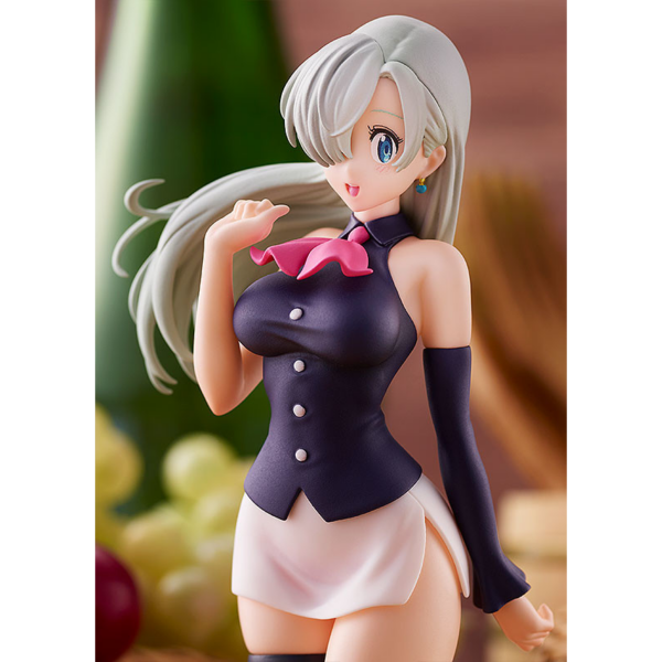 Good Smile Company vuelve a presentar, dentro de la colección Pop Up Parade, la figura de Elizabeth. Está basada en su aspecto en el anime "The Seven Deadly Sins: Dragon's Judgement" y mide 16 cm.