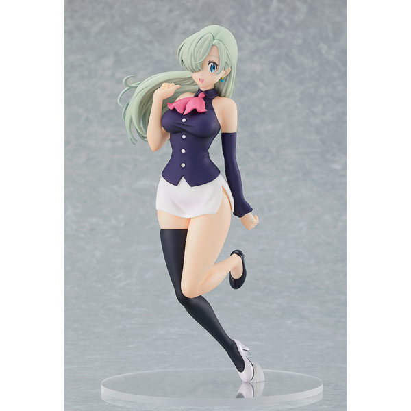 Good Smile Company vuelve a presentar, dentro de la colección Pop Up Parade, la figura de Elizabeth. Está basada en su aspecto en el anime "The Seven Deadly Sins: Dragon's Judgement" y mide 16 cm.