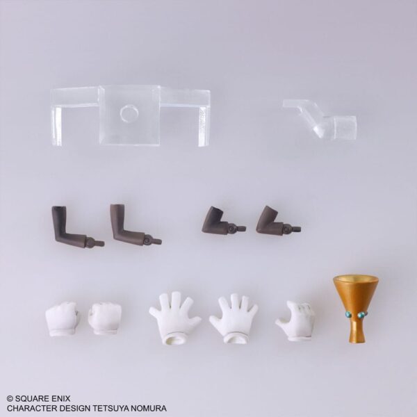 Figuras Final Fantasy Figuras articulada del videojuego ´Final Fantasy VII´ con accesorios. Viene en una caja con ventana.