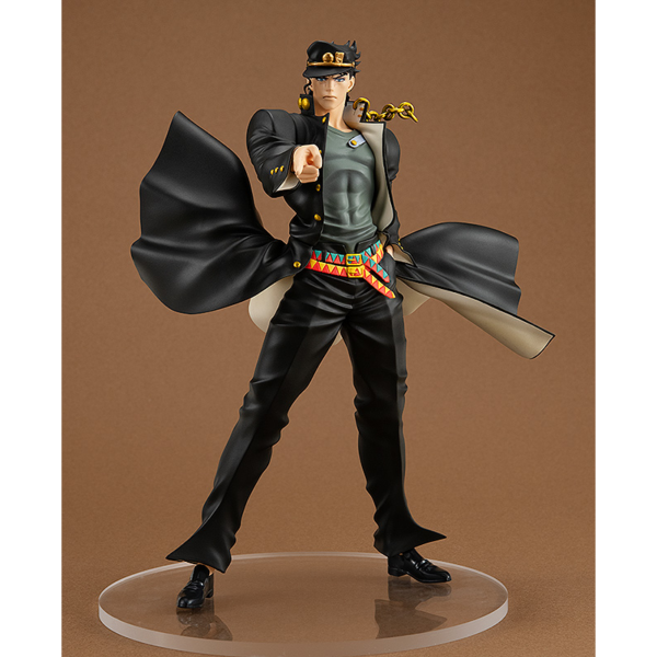 Good Smile Company presenta, dentro de la colección Pop Up Parade, la figura de Jotaro Kujo. Está basada en el personaje del anime "Jojo's Bizarre Adventure: Stardust Crusaders" y mide 19 cm.