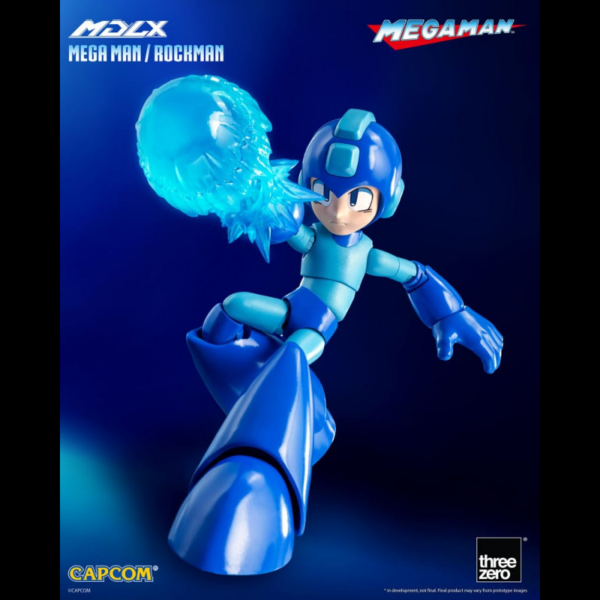 Figuras Mega Man Figura articulada de la línea `MDLX´, tamaño aprox. 15 cm. Materiales: ABS, POM, PVC, aleación de zinc y piezas metálicas