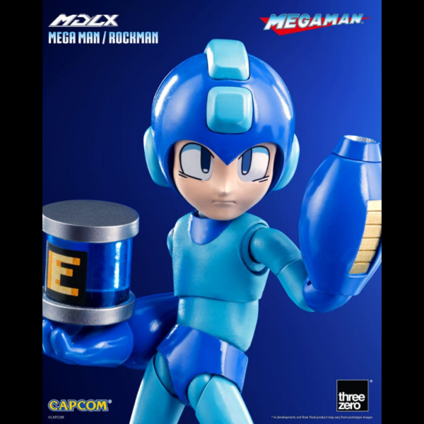 Figuras Mega Man Figura articulada de la línea `MDLX´, tamaño aprox. 15 cm. Materiales: ABS, POM, PVC, aleación de zinc y piezas metálicas