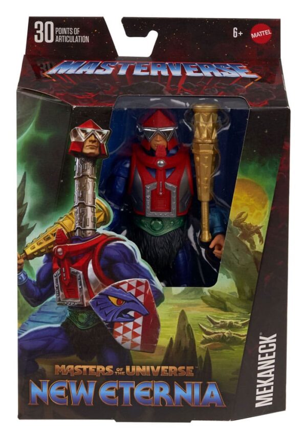 Figuras Masters of the Universe Figura articulada de la línea "Masterverse" con accesorios, tamaño aprox. 18 cm.