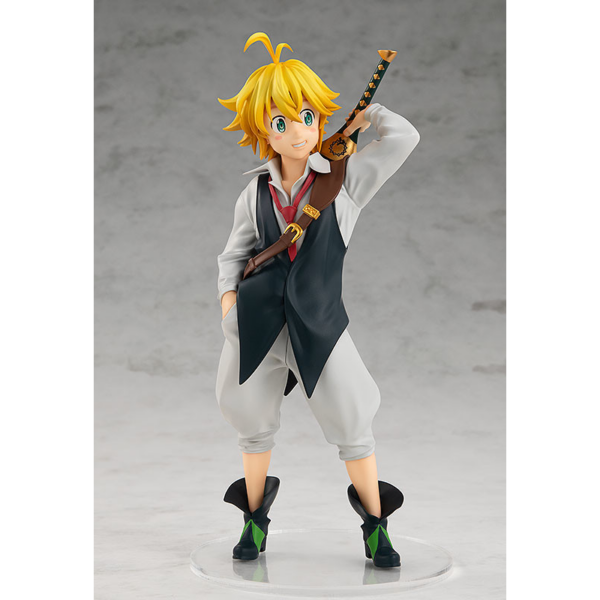 Good Smile Company vuelve a presentar, dentro de la colección Pop Up Parade, la figura de Meliodas. Está basada en el personaje del anime "The Seven Deadly Sins: Dragon's Judgement" y mide 15 cm.