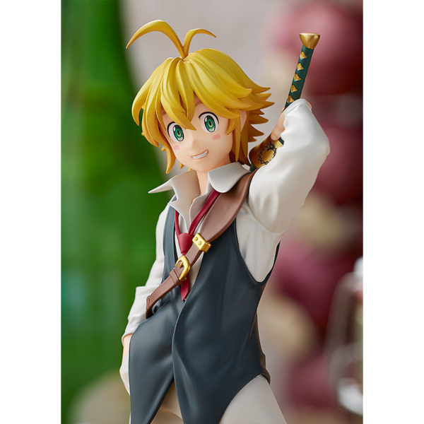 Good Smile Company vuelve a presentar, dentro de la colección Pop Up Parade, la figura de Meliodas. Está basada en el personaje del anime "The Seven Deadly Sins: Dragon's Judgement" y mide 15 cm.